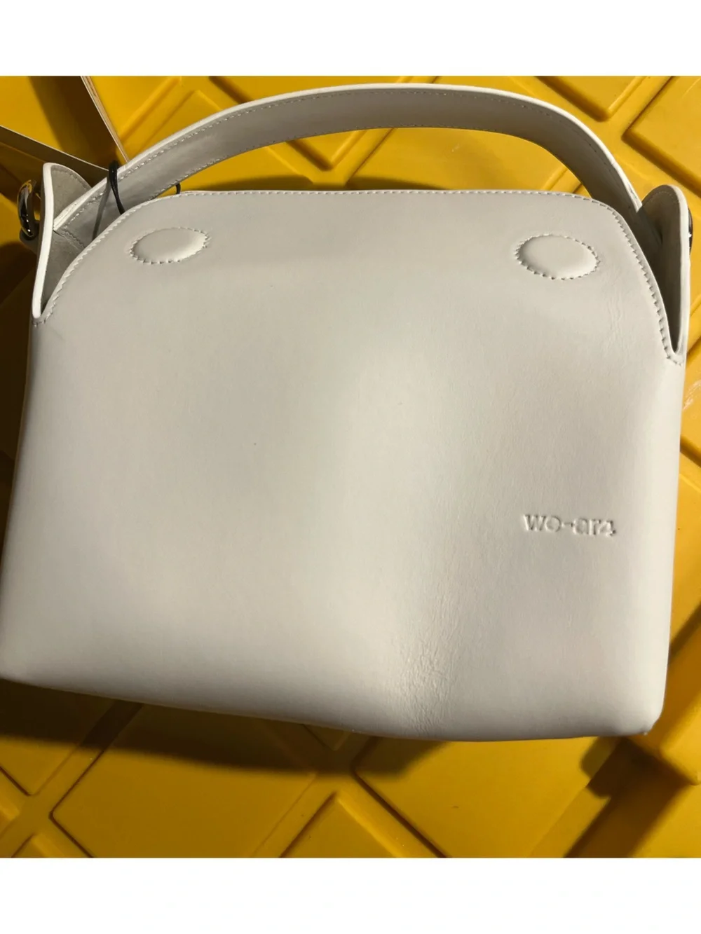 WE-AR4 The Pastry Box 20 Veg Tanned Leather Top-Handle luxury Bag